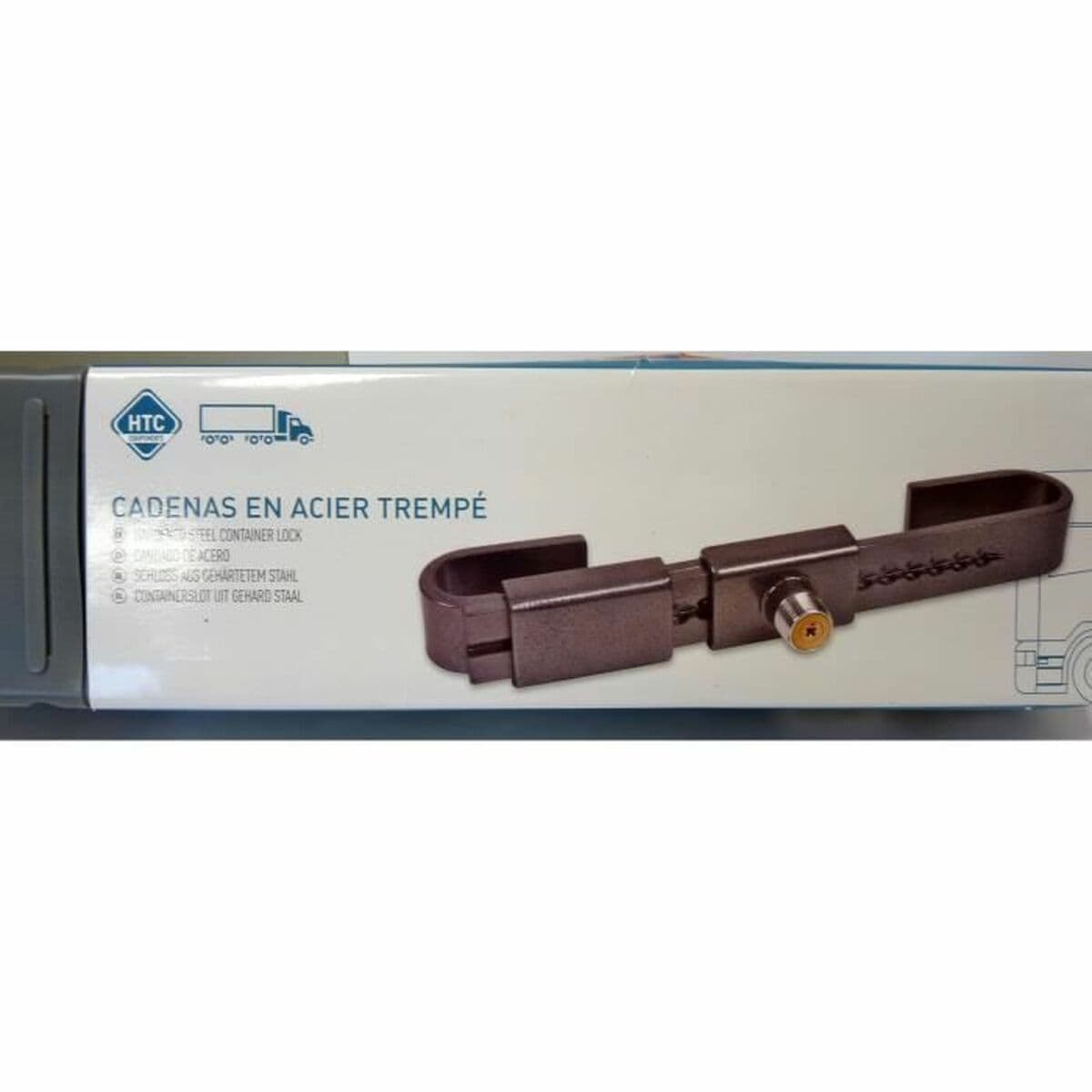 Serratura HTC EQUIPEMENT Marrone Acciaio