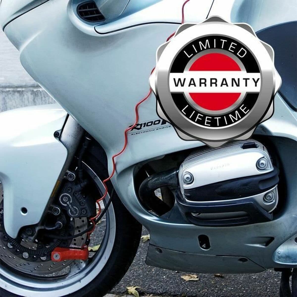 Piekaramā atslēga ar slēdzeni Master Lock Sarkans - Image 2