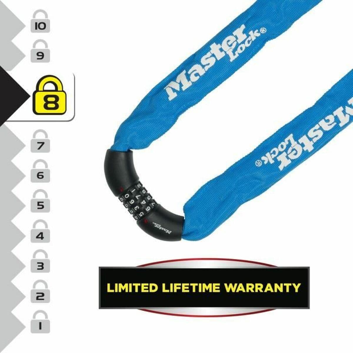 Spynos raktas Master Lock Mėlyna - Image 2