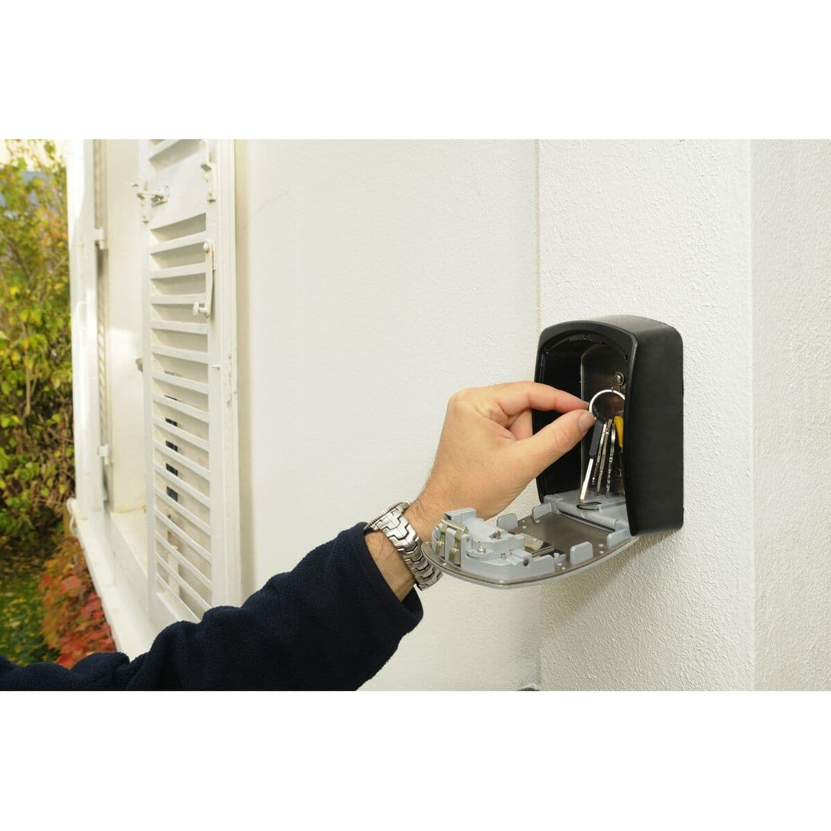 organizatori Master Lock Siva Crna/Siva Metal - Image 2