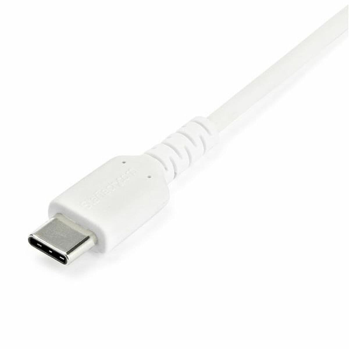 Câble USB A vers USB C Startech RUSB2AC1MW           Blanc - Image 3