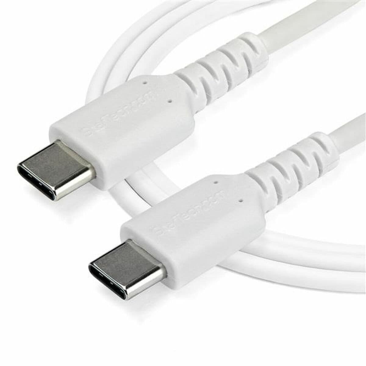 Câble USB C Startech RUSB2CC2MW           Blanc - Image 3