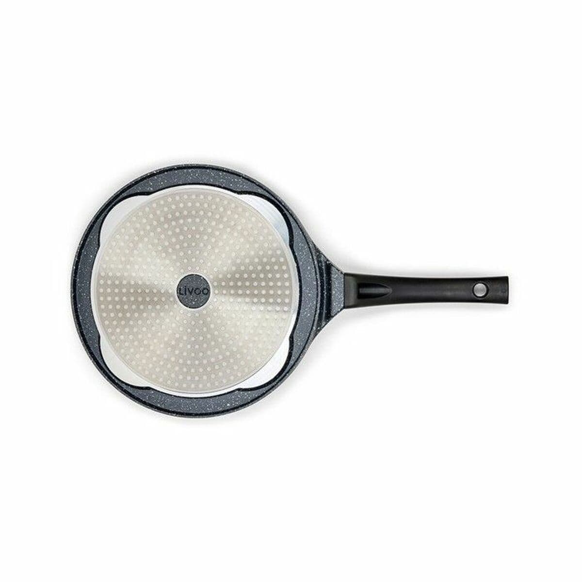 Crepe pan Livoo Black Aluminium - Image 5