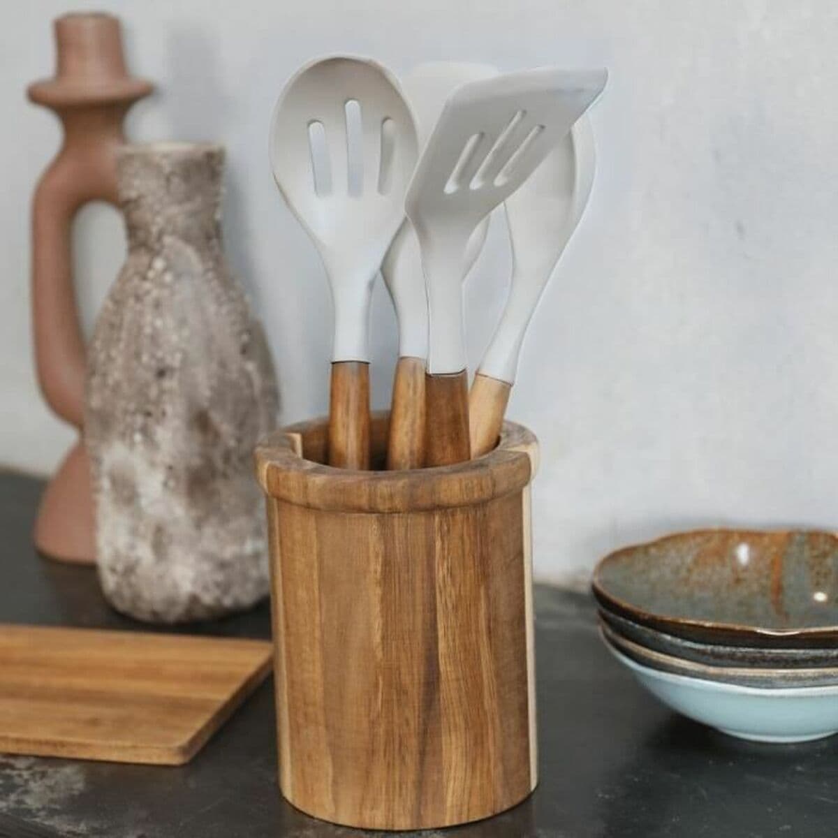 Set de Ustensile pentru Bucătărie Livoo MES153G Alb 5 Piese (4 Unități) - Image 6