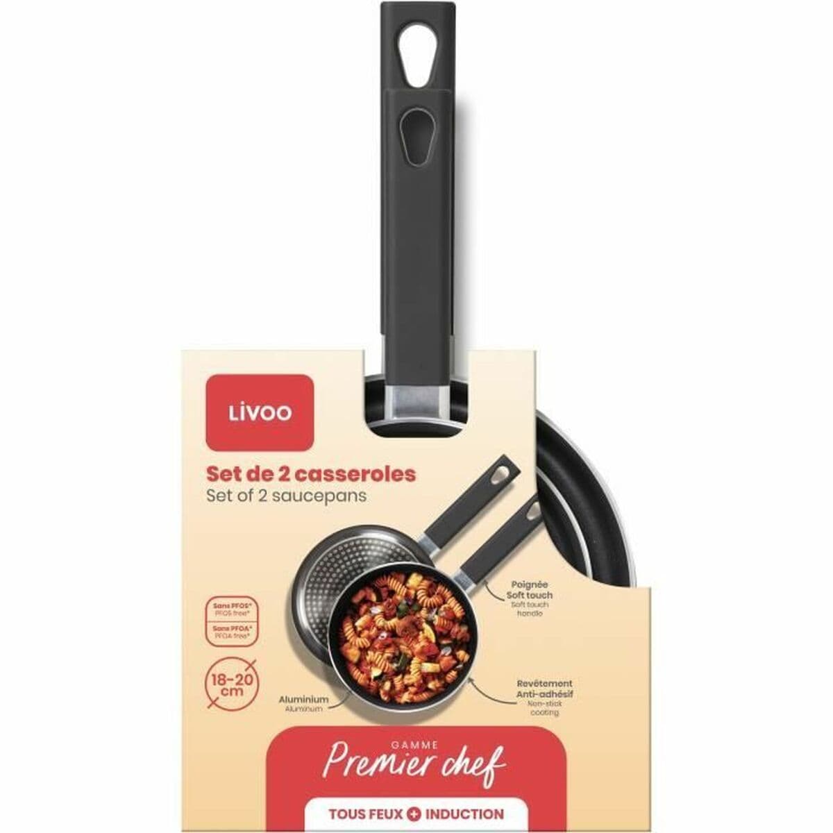 Kokkärlsset Livoo Silikon 2 Delar (2 antal) - Image 5