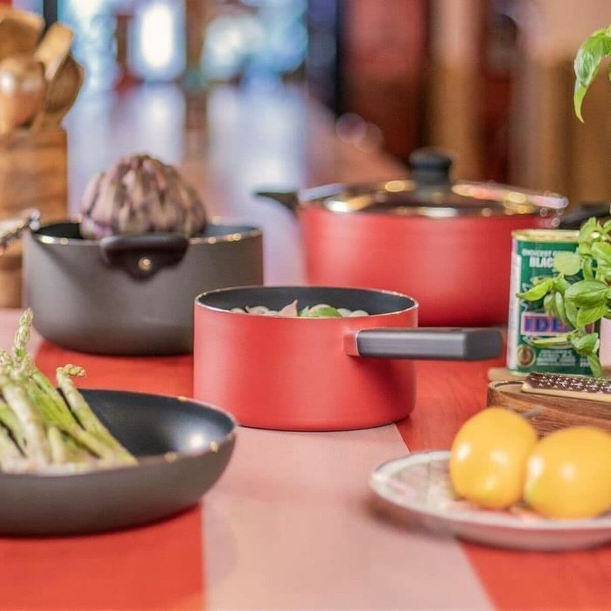 Stieltopfset Livoo Rot Silikon 2 Stücke (2 Stück) - Image 6