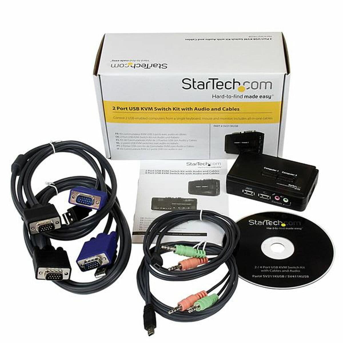 KVM-Brytare Startech SV211KUSB            - Image 3