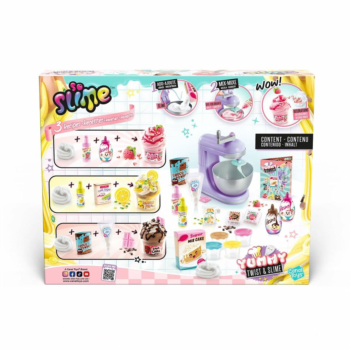 Pâte à modeler en argile Canal Toys Slime Yummy - Image 5