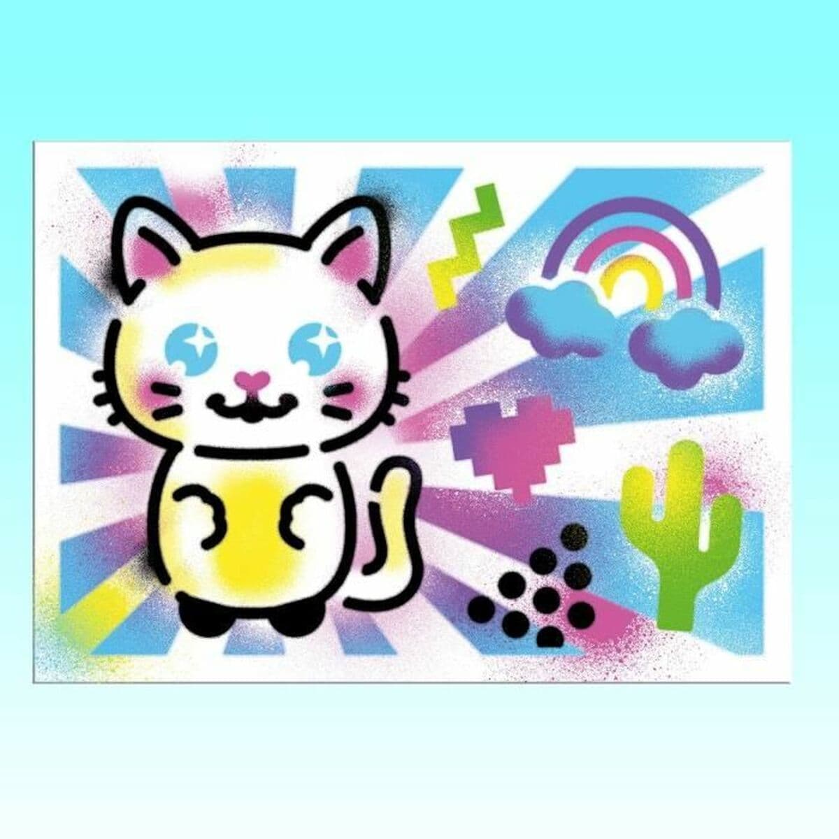 Bastelspiel Canal Toys Airbrush Art Weiß Kunststoff - Image 5