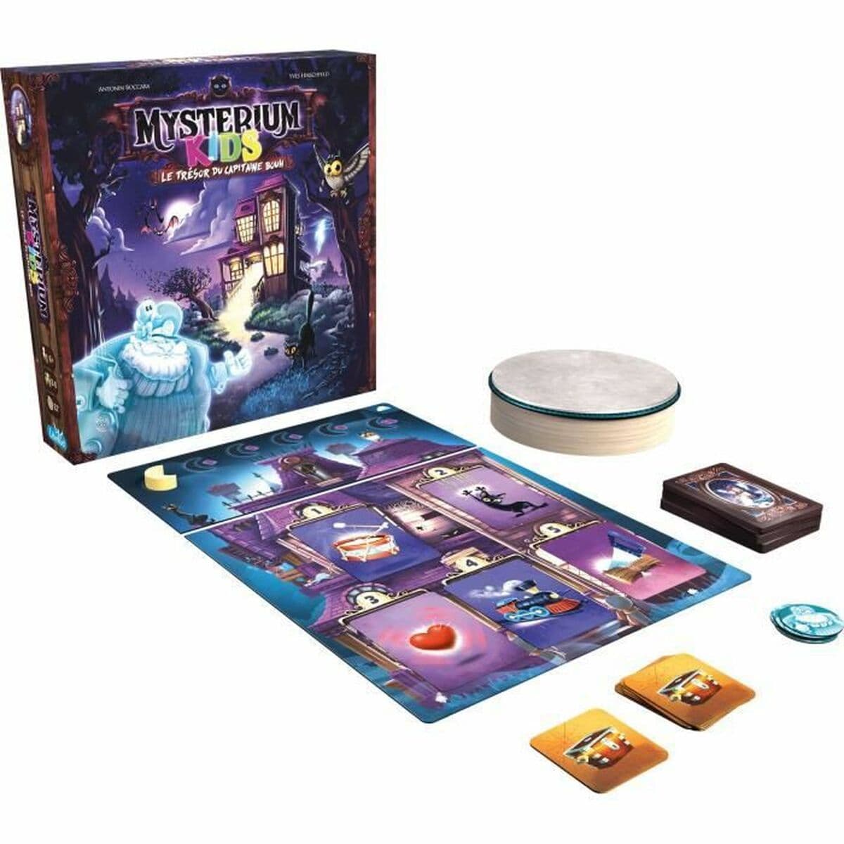 Juego de Mesa Asmodee Mysterium Kids: Le Trésor du Capitaine Bouh Francés - Image 2