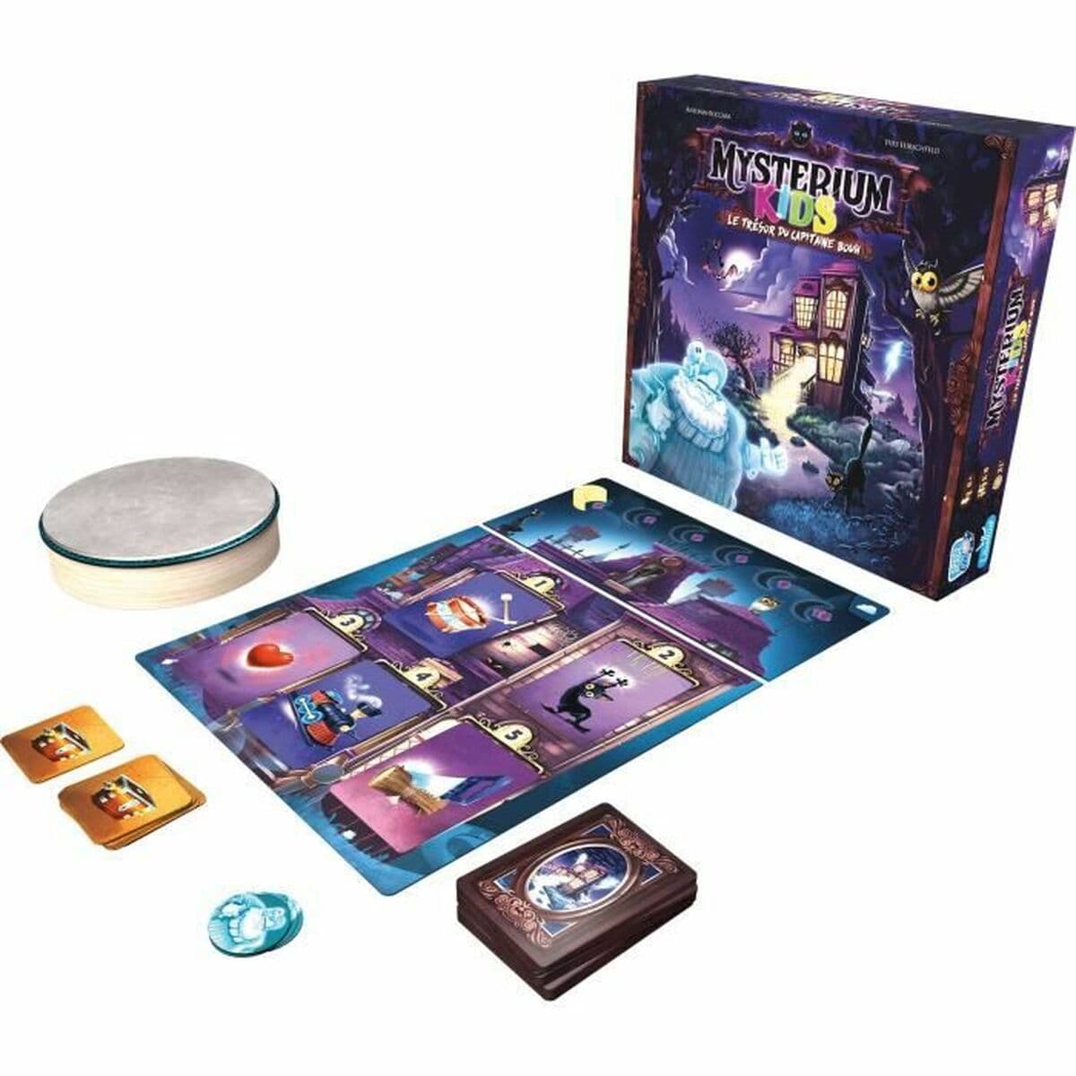 Juego de Mesa Asmodee Mysterium Kids: Le Trésor du Capitaine Bouh Francés - Image 6