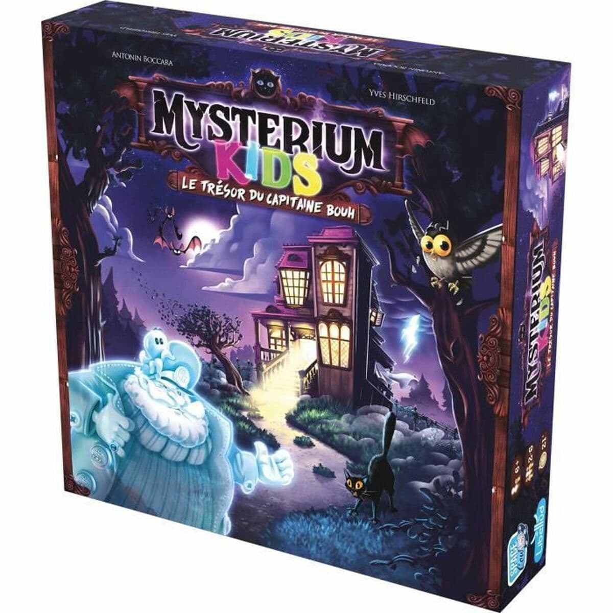 Juego de Mesa Asmodee Mysterium Kids: Le Trésor du Capitaine Bouh Francés - Image 3