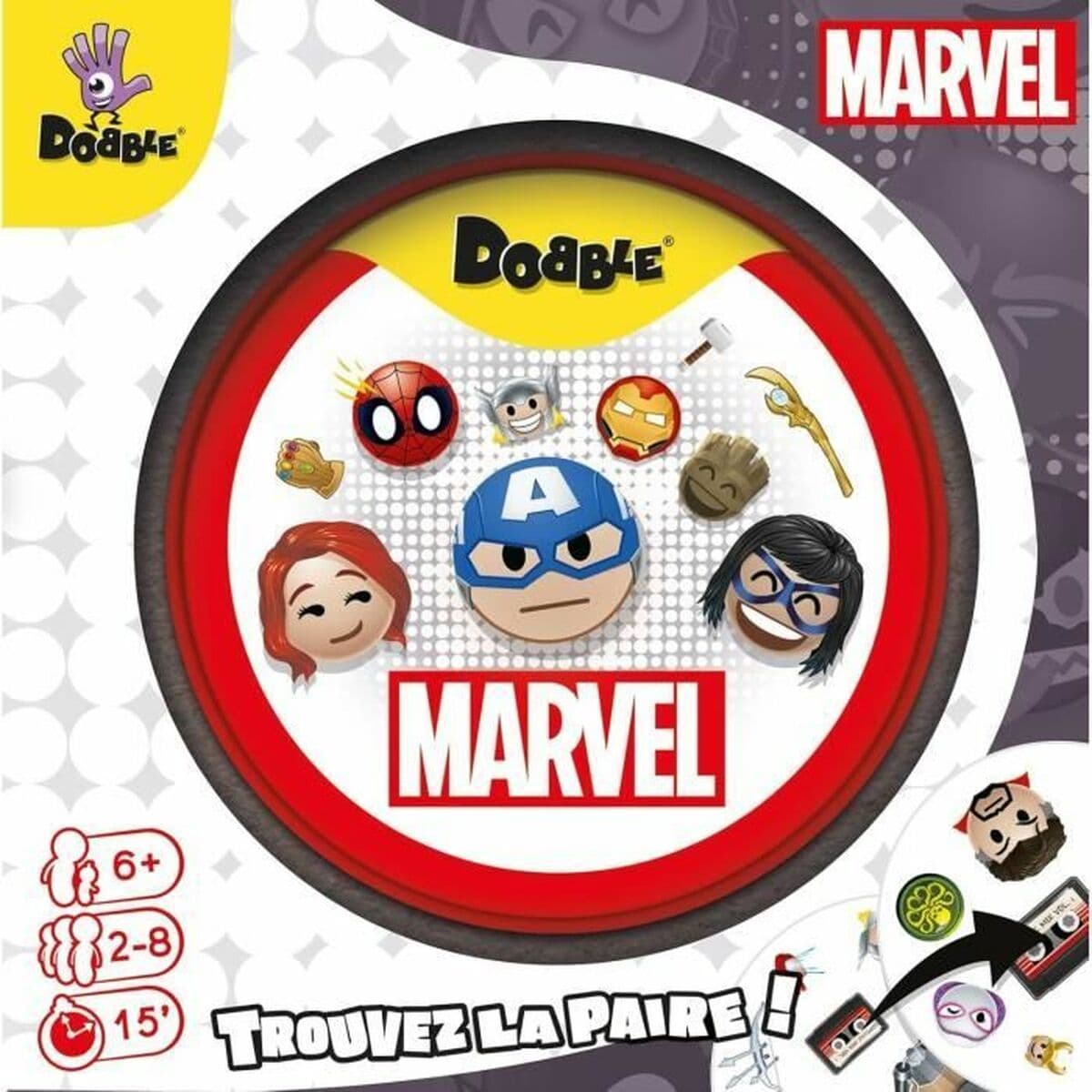 Izglītojošā Spēle Asmodee Dobble: Marvel - Image 2