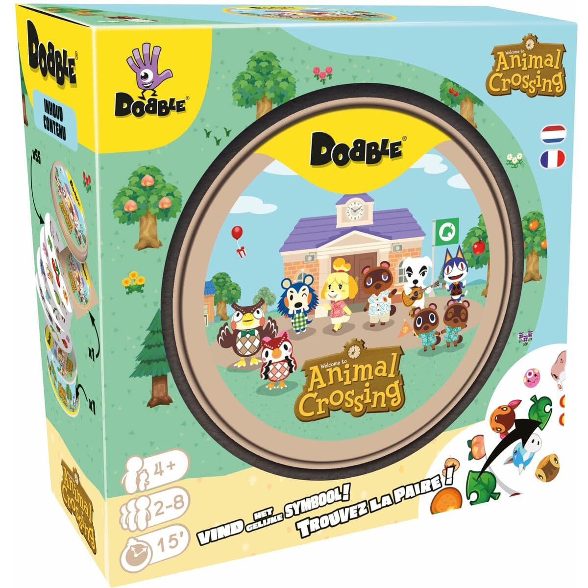 Board game Asmodee Dobble : Animal Crossing 14 x 9 x 14 cm - Image 4