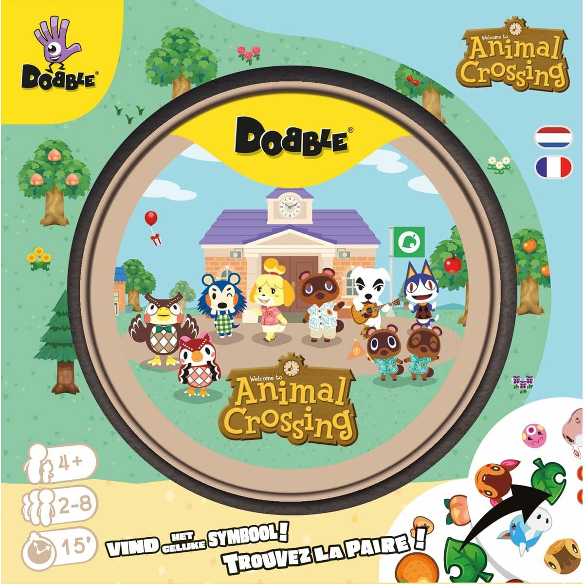 Board game Asmodee Dobble : Animal Crossing 14 x 9 x 14 cm - Image 5