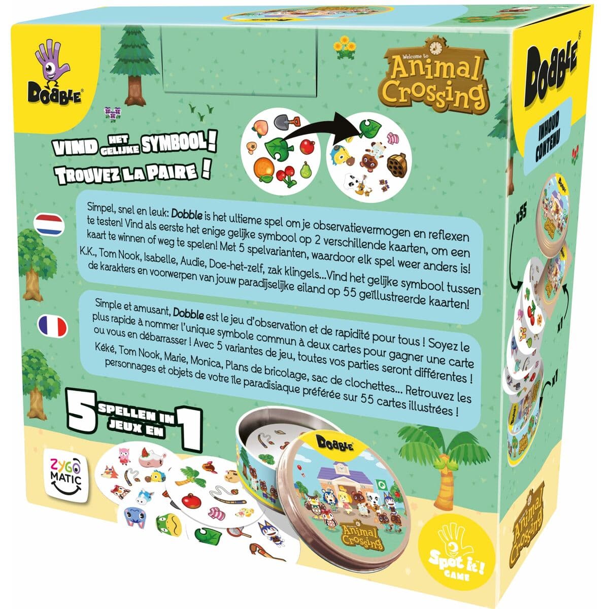 Board game Asmodee Dobble : Animal Crossing 14 x 9 x 14 cm - Image 11
