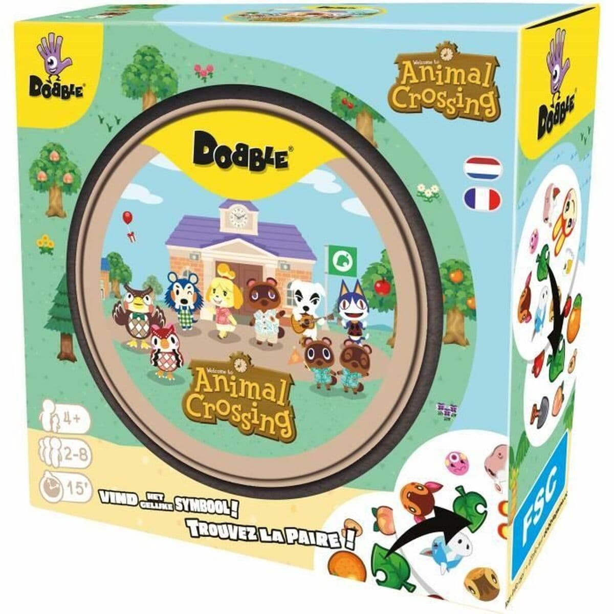 Board game Asmodee Dobble : Animal Crossing 14 x 9 x 14 cm - Image 2