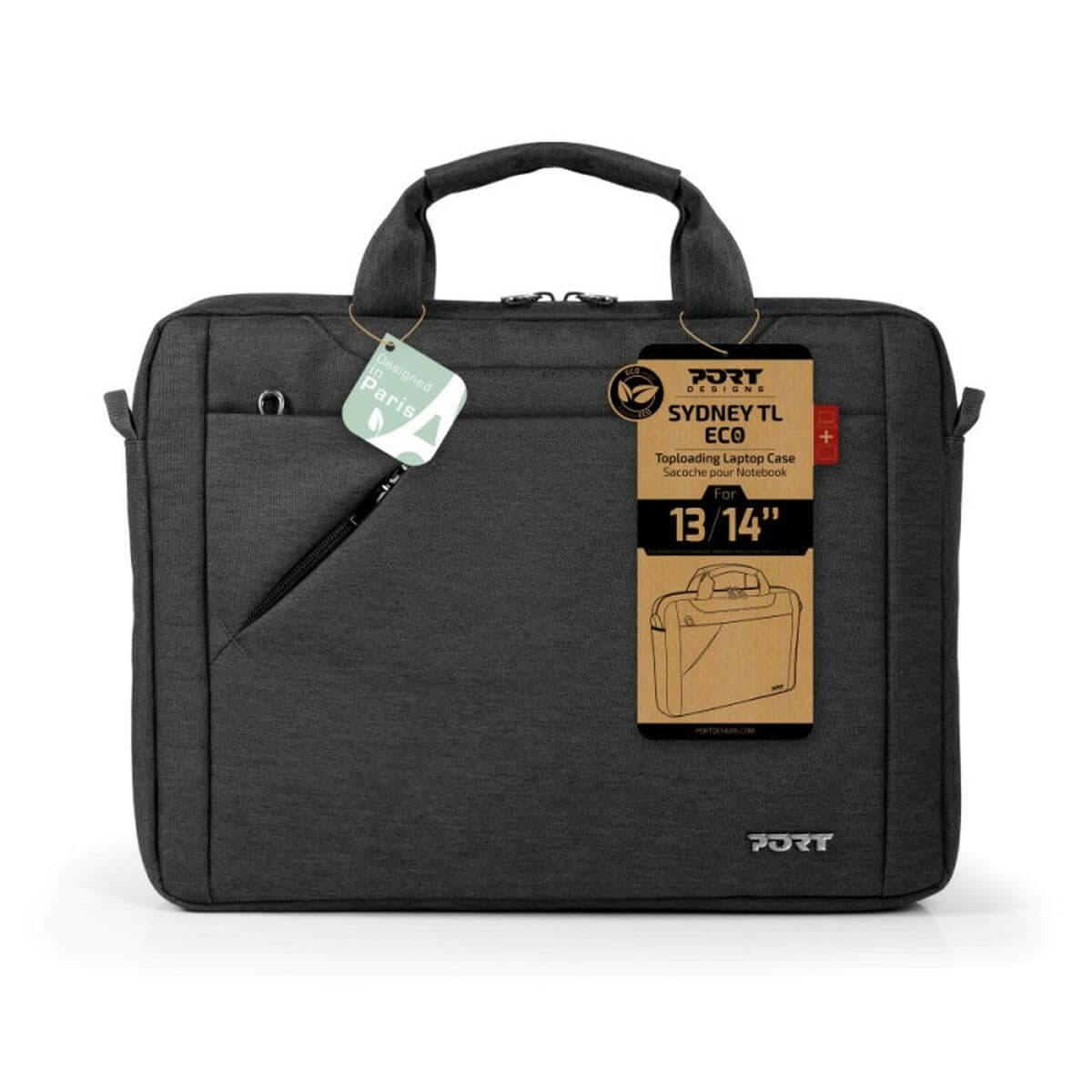 Laptoptasche Port Designs Schwarz 14" - Image 41
