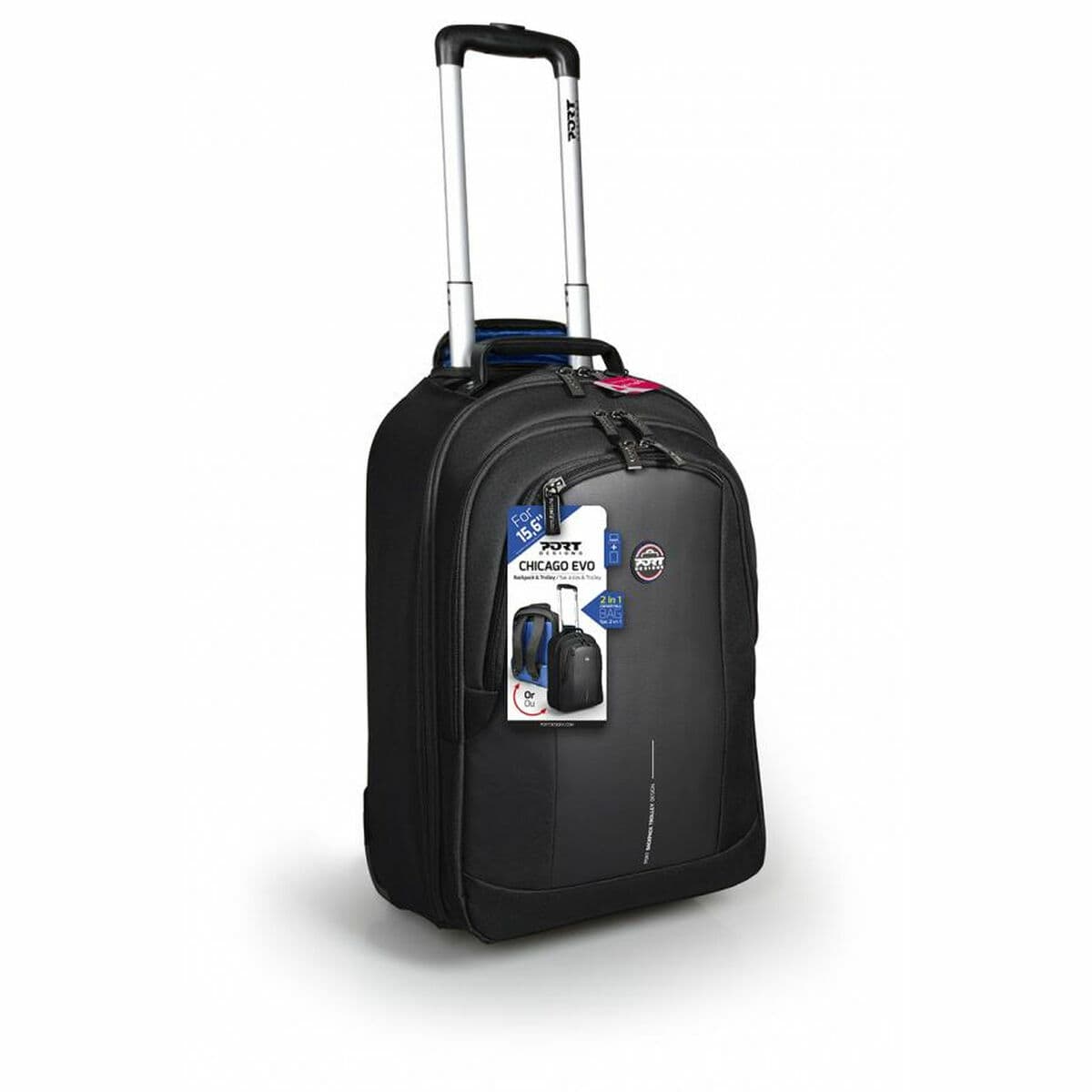 Mochila para notebook Port Designs CHICAGO EVO Preto - Image 2