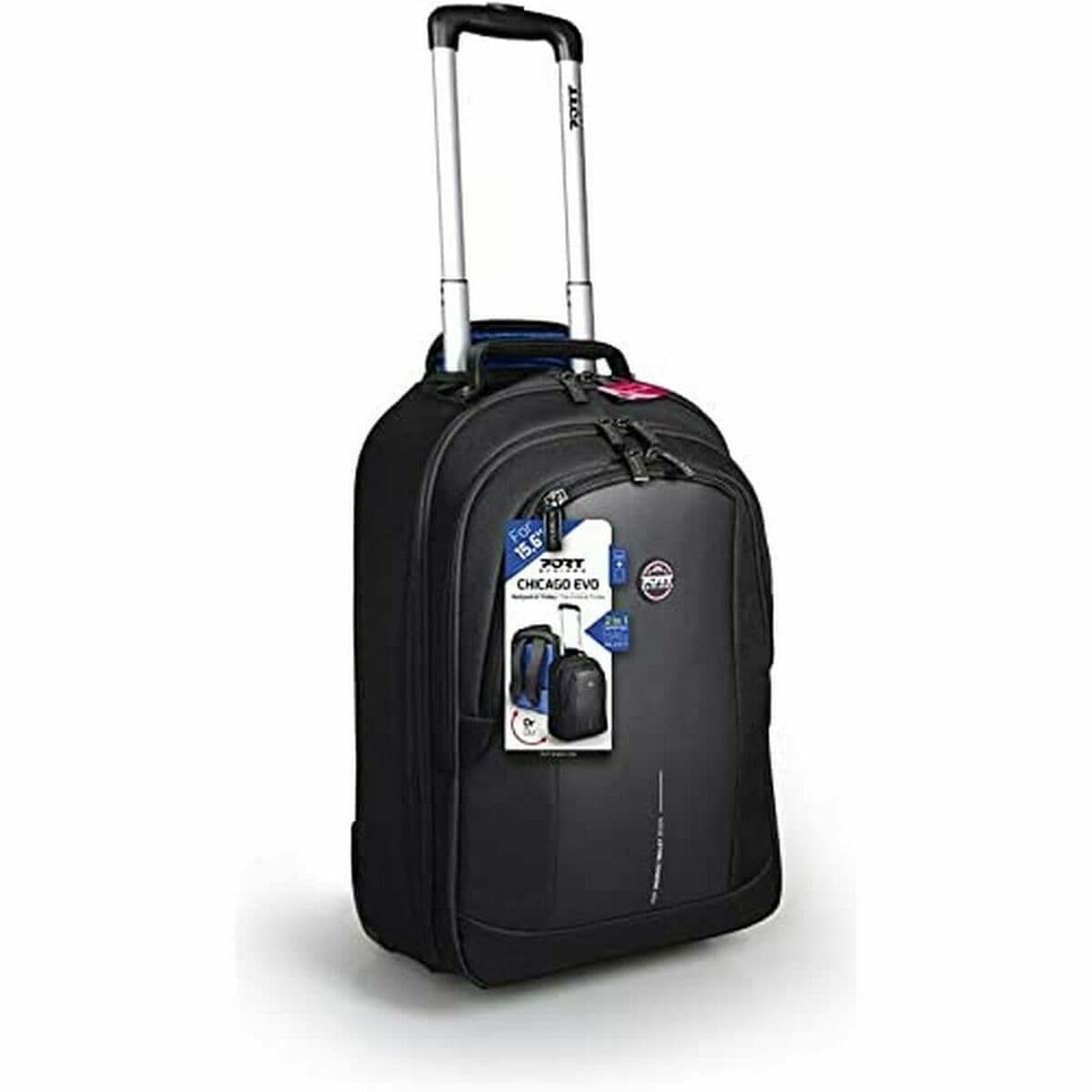 Mochila para notebook Port Designs CHICAGO EVO Preto - Image 23