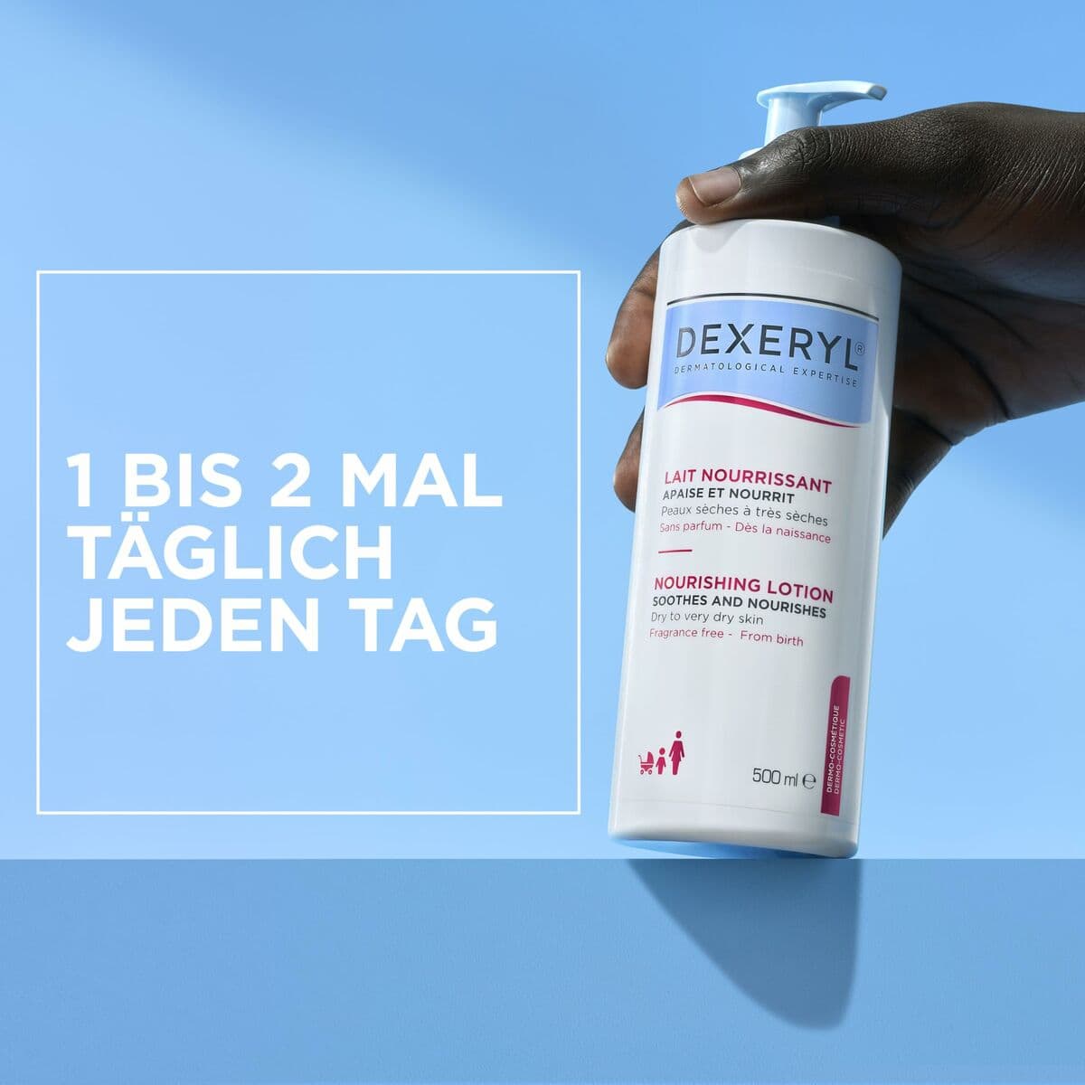 Körperlotion Dexeryl LOCIÓN NUTRITIVA 500 ml - Image 4