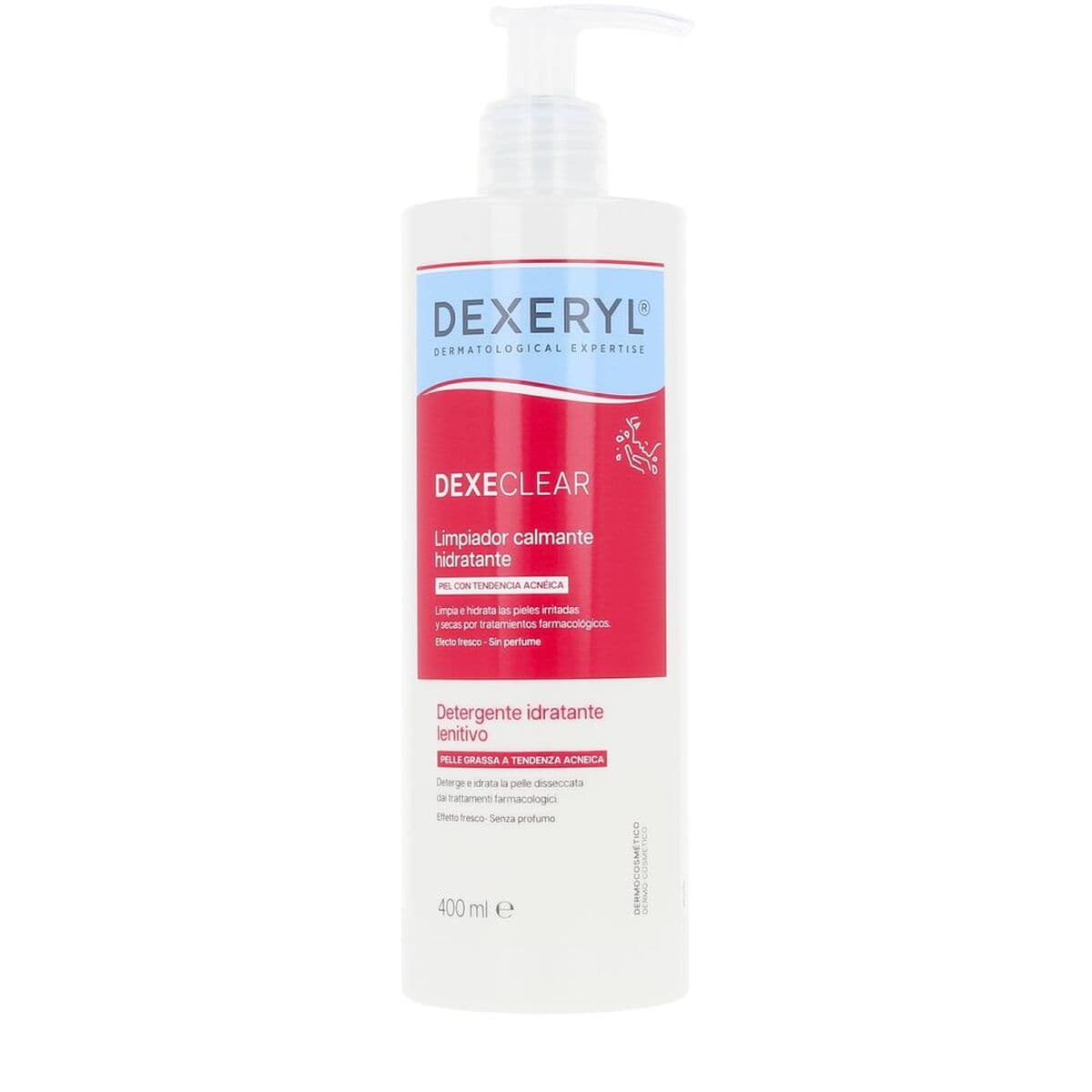 Limpiador Facial Dexeryl DEXECLEAR 400 ml Hidratante Calmante