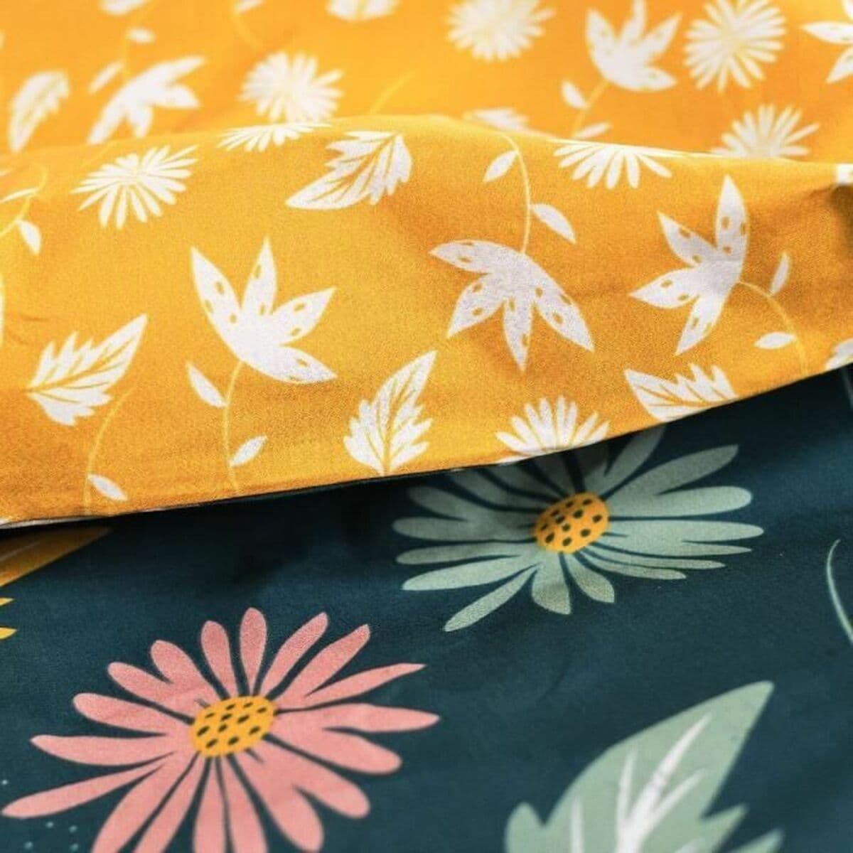 Set husă de pătură TODAY Galben 240 x 220 cm 3 Piese - Image 2