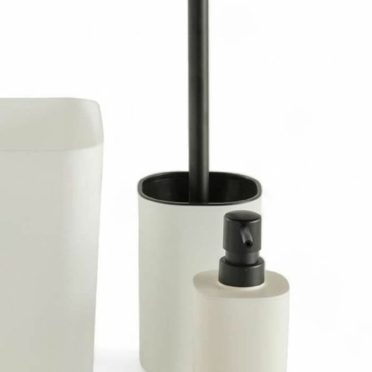 Set de Baie TODAY HOY Alb Plastic Modern (5 Unități) - Image 2