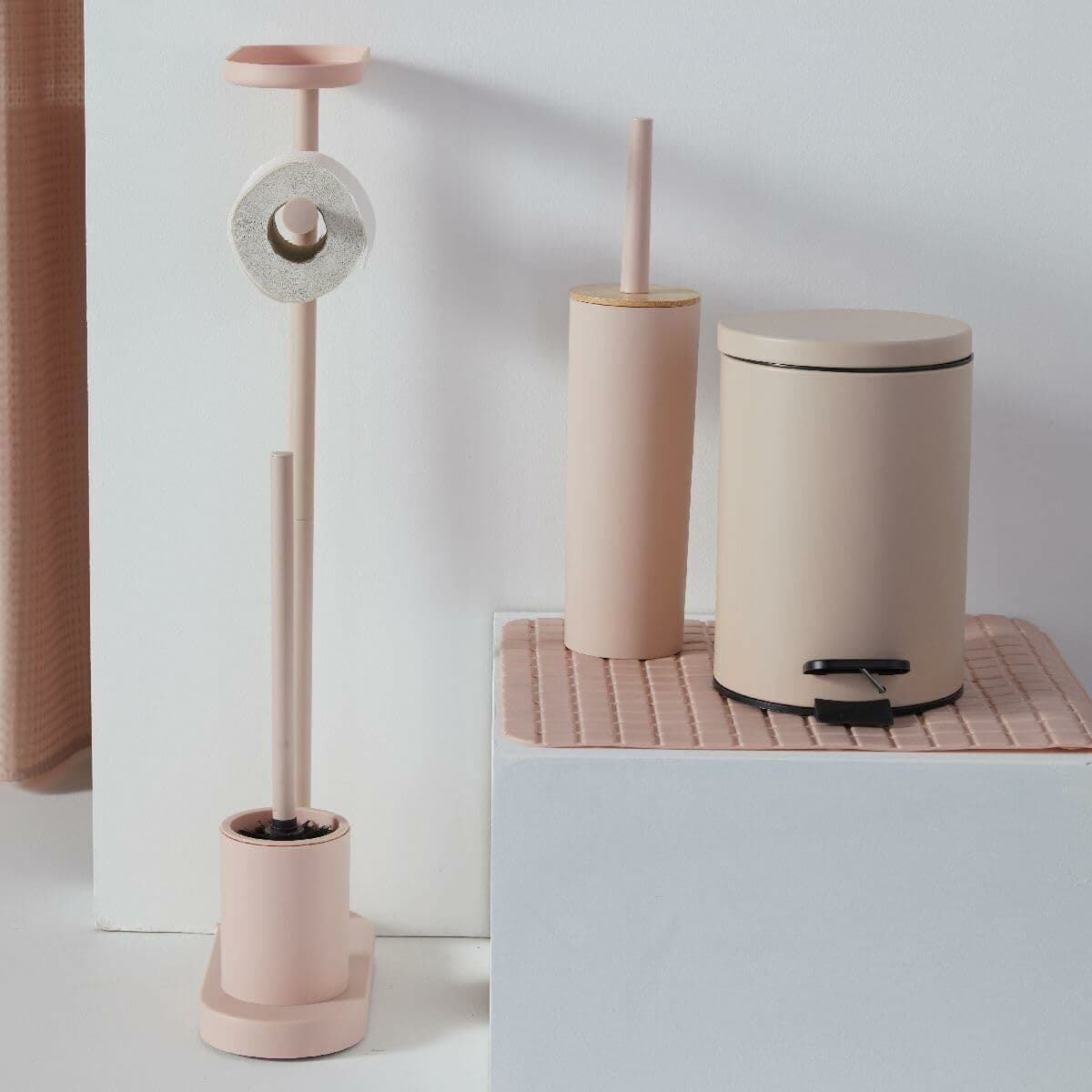 Libisemisvastane vannimatt TODAY HOY - UTILITY Roosa 40 x 60 cm PVC - Image 5