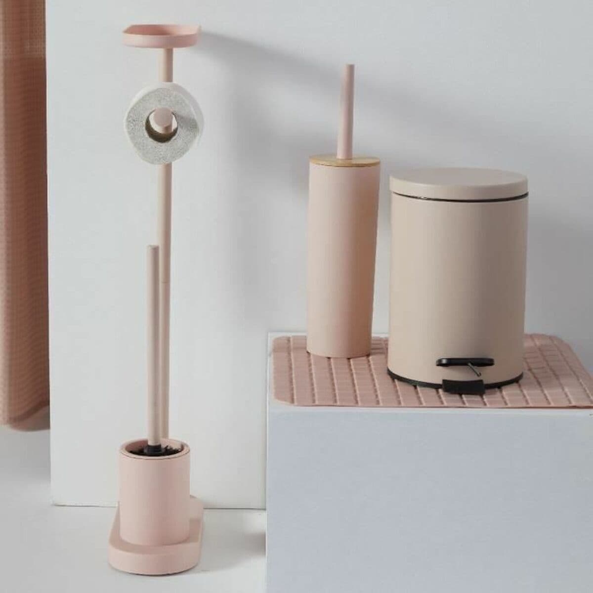 Libisemisvastane vannimatt TODAY HOY - UTILITY Roosa 40 x 60 cm PVC - Image 2