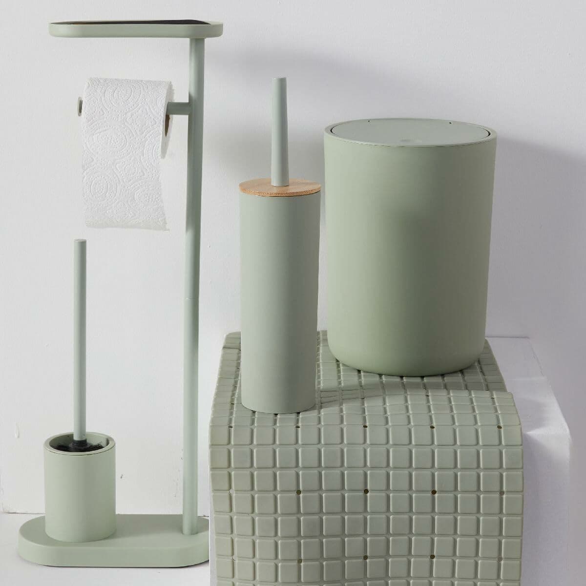 Libisemisvastane vannimatt TODAY HOY - UTILITY Roheline 40 x 60 cm polüpropüleen - Image 7