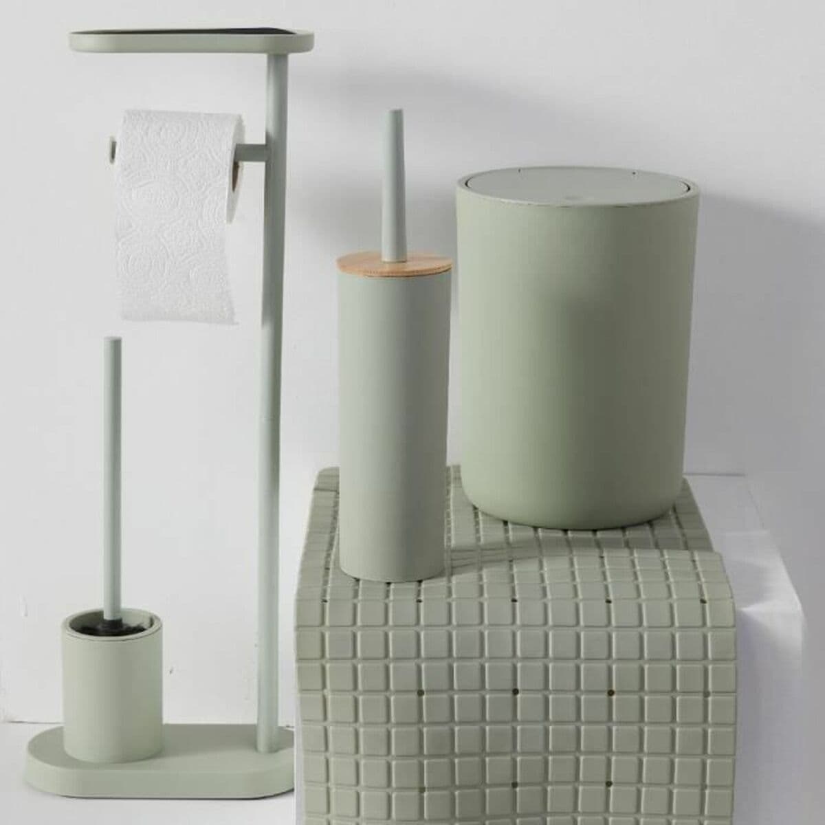 Libisemisvastane vannimatt TODAY HOY - UTILITY Roheline 40 x 60 cm polüpropüleen - Image 3