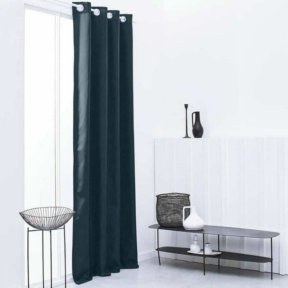 Perdea/draperie TODAY Essential Izolaţie termică Albastru închis Verde Turcoaz 140 x 240 cm - Image 2