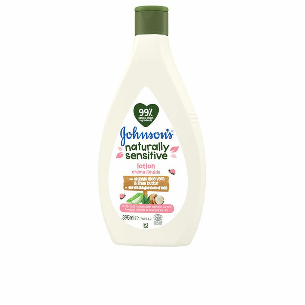 Feuchtigkeitsspendende Körperlotion für Kinder Johnson's BABY BIO NATURALLY SENSITIVE 395 ml