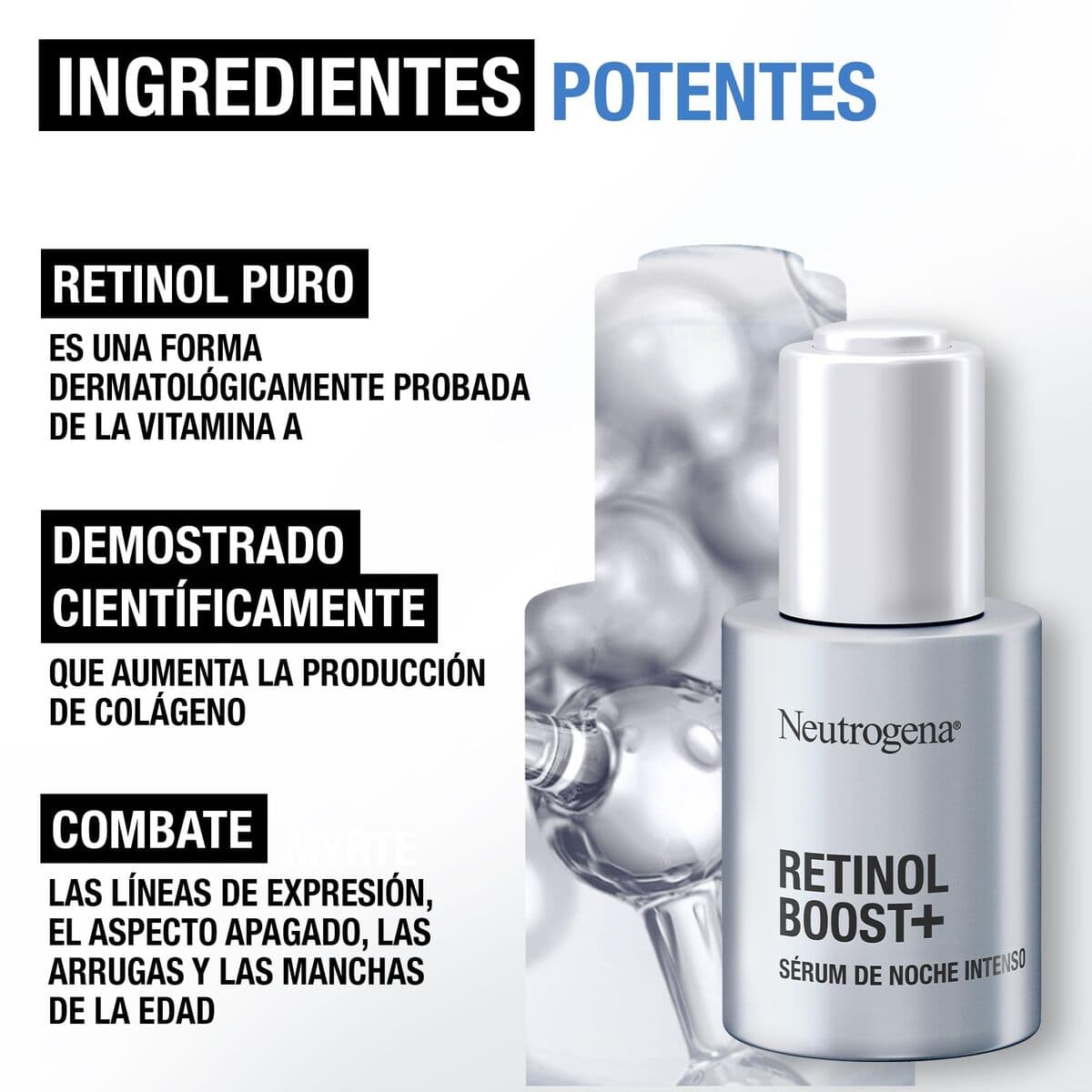 Sérum Hidratante Neutrogena RETINOL BOOST 30 ml - Image 3