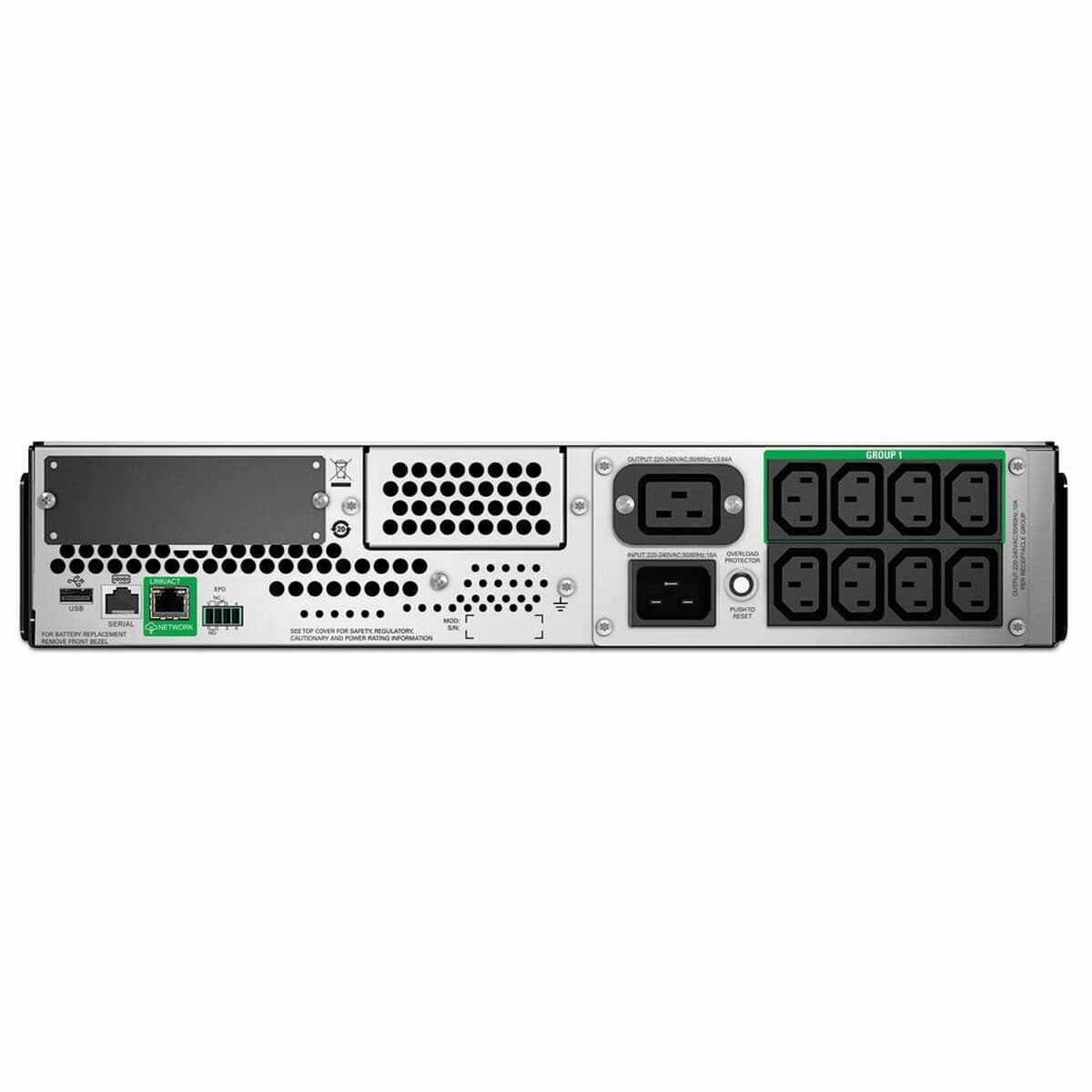 SAI Interactivo APC SMT3000RMI2UC 2700 W - Image 2