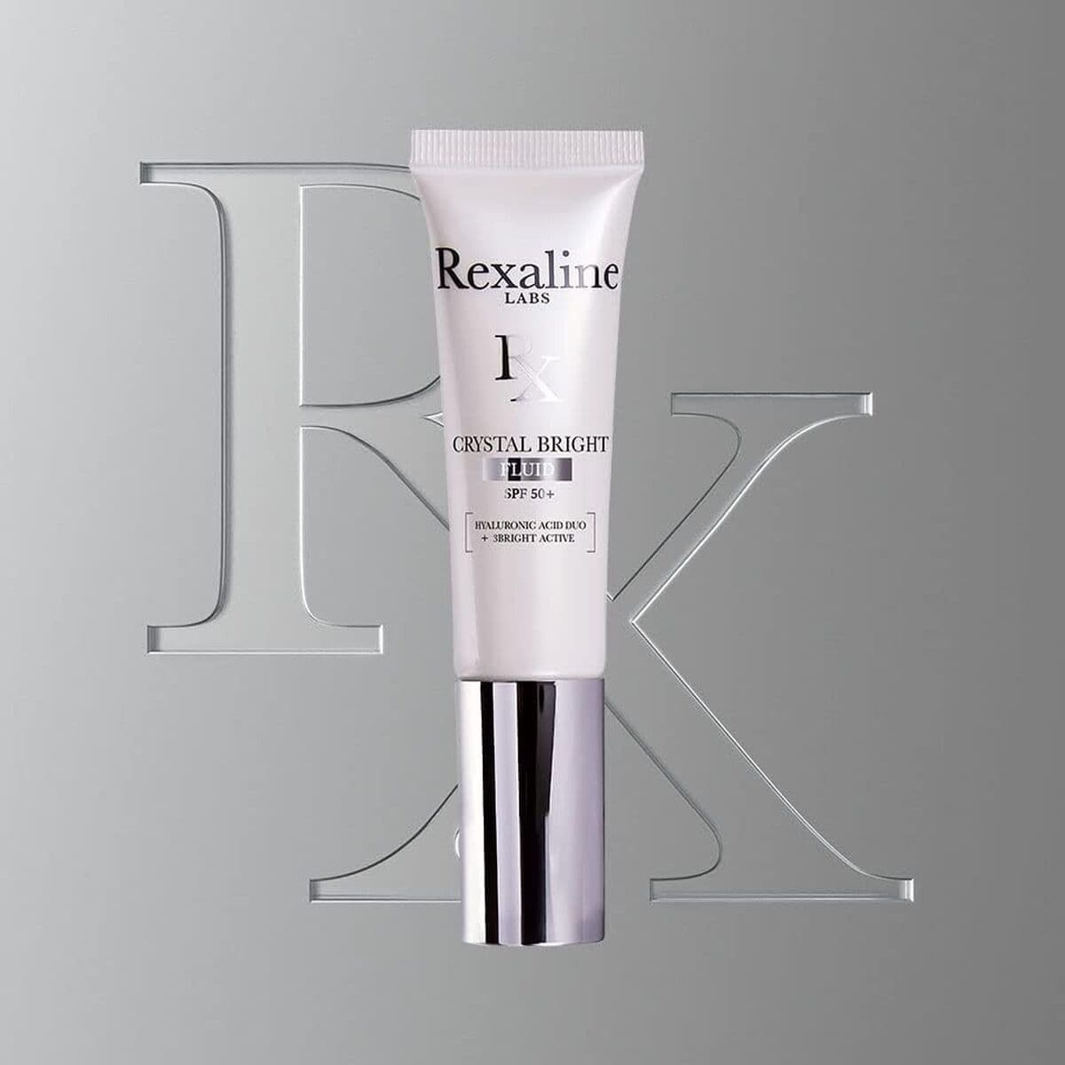 dieninis kremas Rexaline Crystal Bright Spf 50+ 30 ml Hialurono rūgštis - Image 3