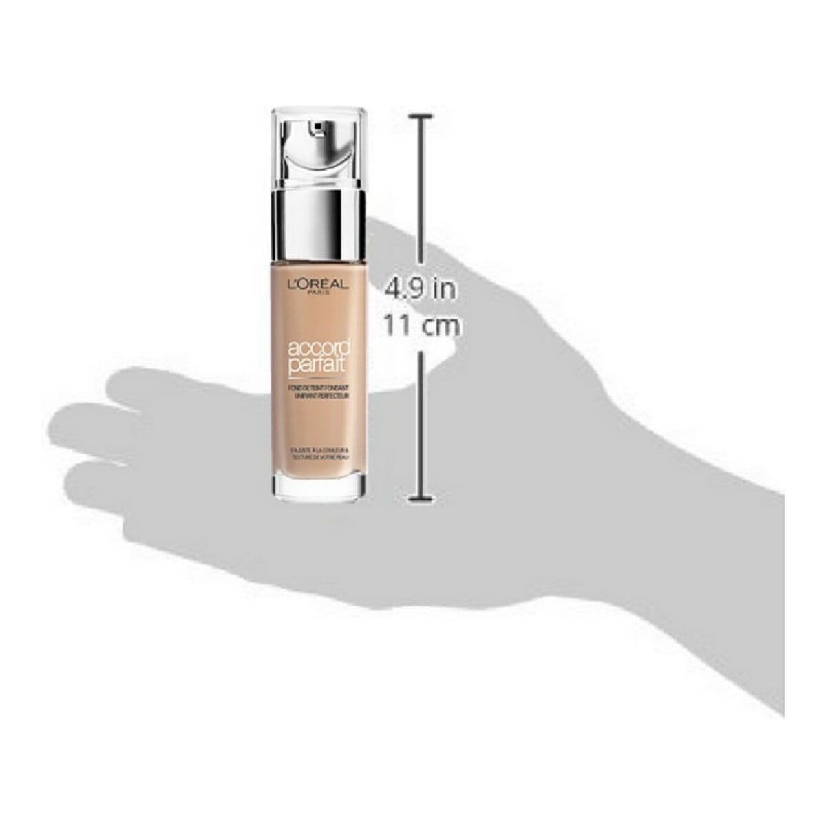 Base de Maquilhagem Fluida L'Oreal Make Up Accord Parfait W Nº 7.D/W 30 ml - Image 4