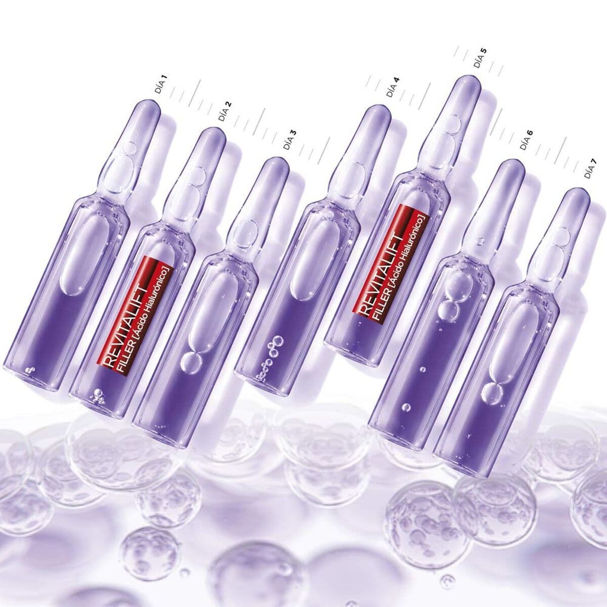 Ampulės su "liftingo" efektu L'Oreal Make Up Revitalift Filler 1,3 ml - Image 3