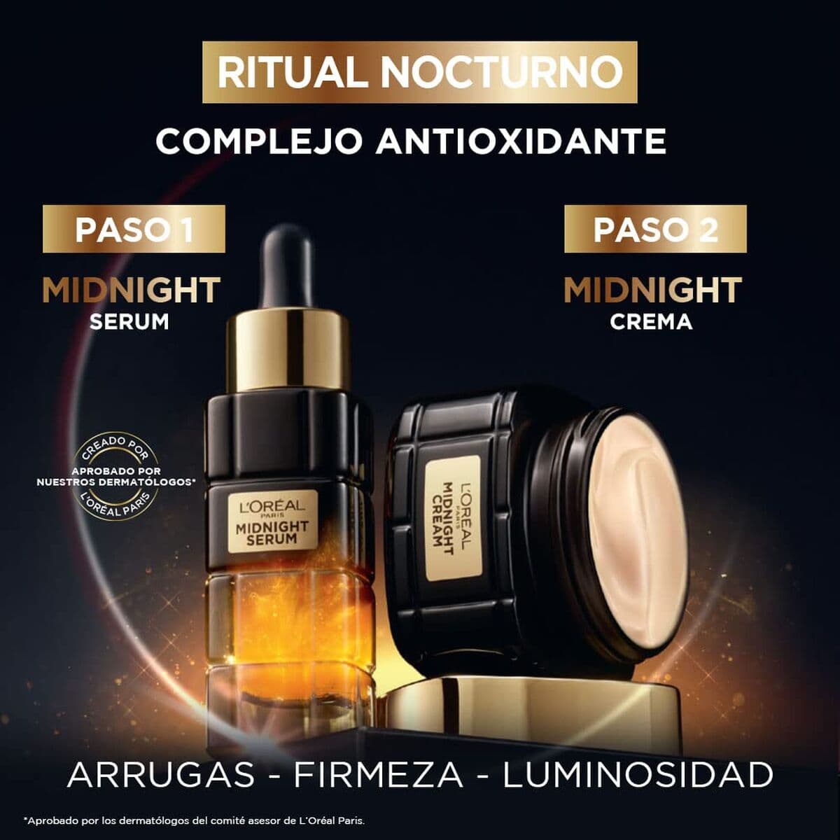 Crema Notte Antietà L'Oreal Make Up Age Perfect 50 ml Revitalizzante - Image 4
