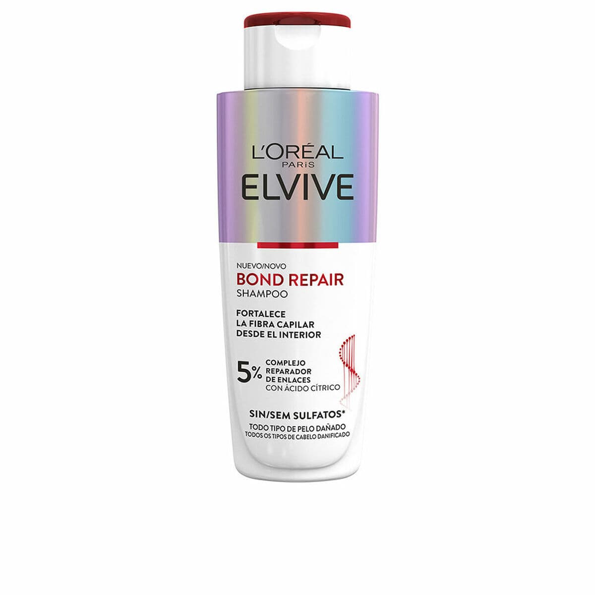 Champú Fortalecedor L'Oreal Make Up Elvive Bond Repair 200 ml