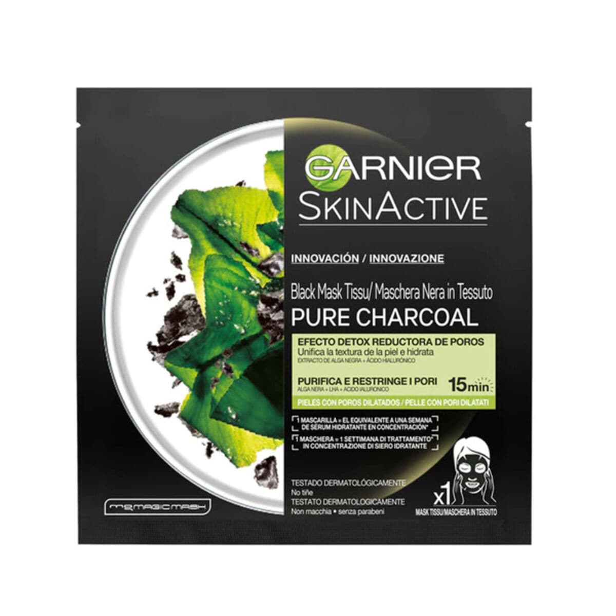 Gesichtsmaske Garnier Pure Charcoal 28 g