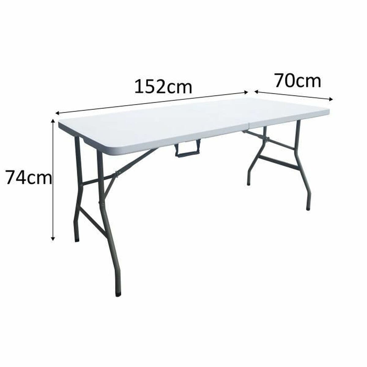Table Klapptisch ZJF152CZ 152 x 70 x 74 cm - Image 3