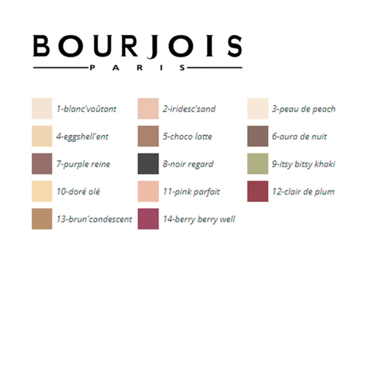 Vokų šešėliai Little Round Bourjois - Image 38