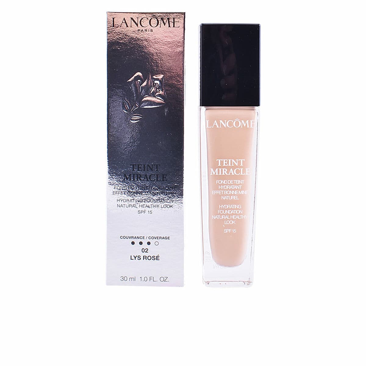 Fond de Ten Fluid Teint Miracle Lancôme Roz - Image 2