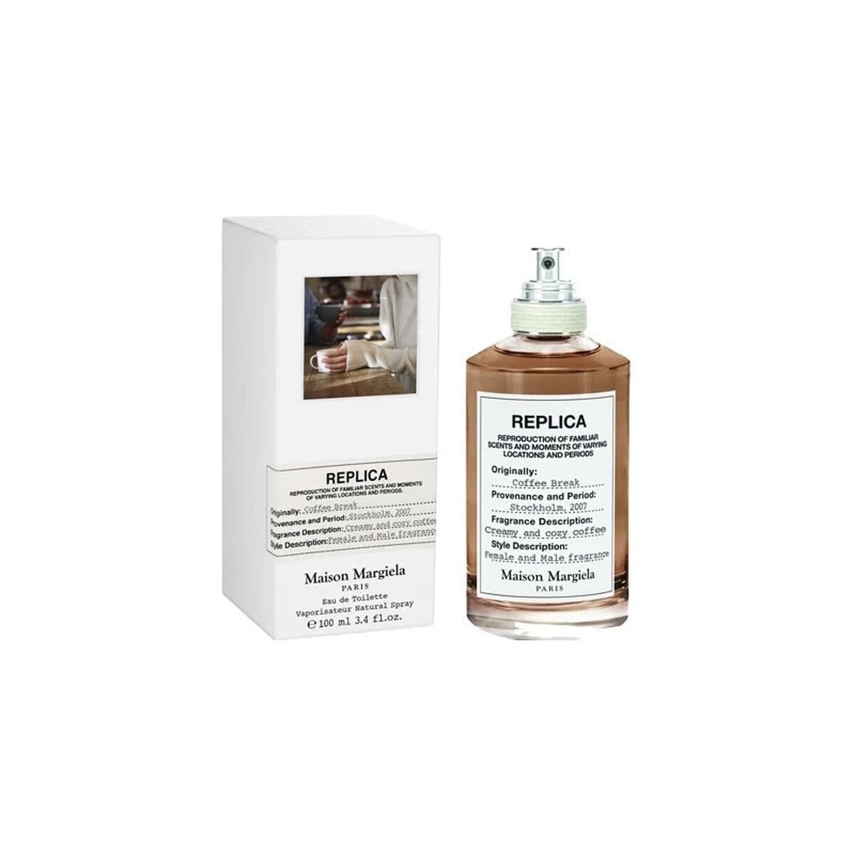 Unisex-Parfüm Maison Margiela REPLICA COFFEE BREAK EDT 100 ml - Image 4