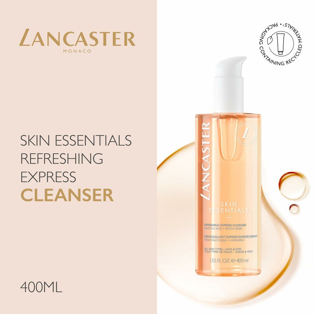 Limpiador Facial Lancaster Cleansers 400 ml - Image 2