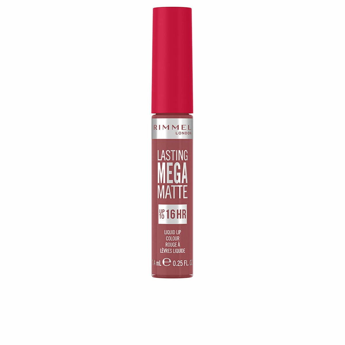 Batom Rimmel London Lasting Mega Matte Nº 210 Rose & shine Nº 210-Rose & Shine 7,4 ml Líquido