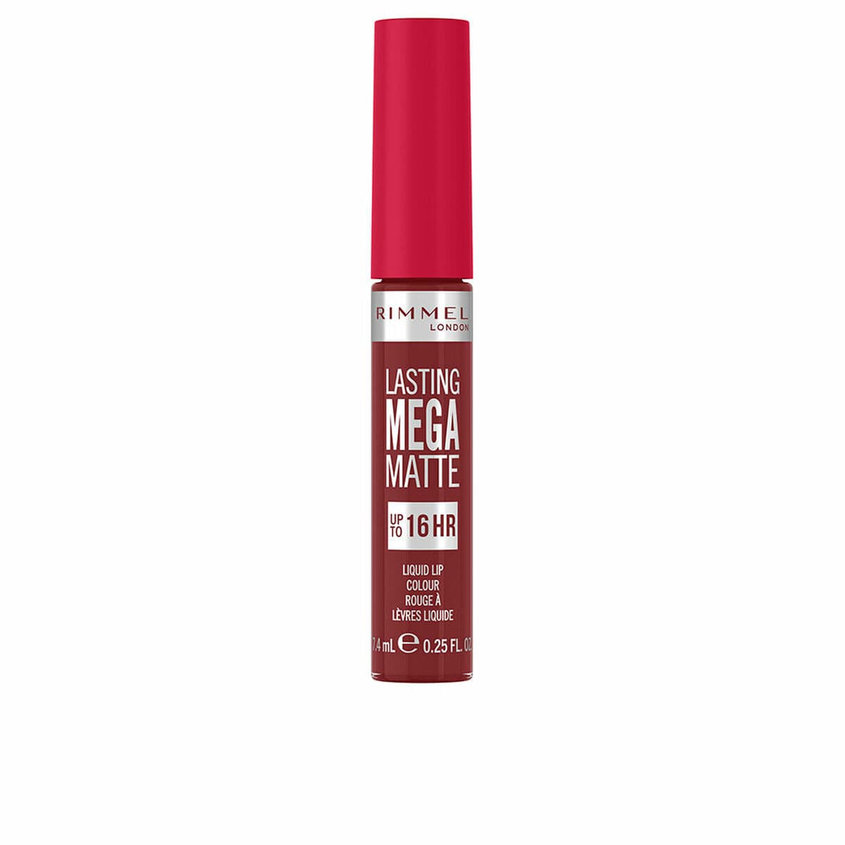 Batom Rimmel London Lasting Mega Matte Nº 930 Ruby passion Nº 930-Ruby Passion 7,4 ml Líquido