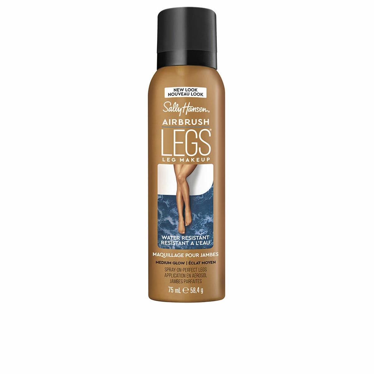 Aerosols ar pašiedeguma efektu Sally Hansen Airbrush Legs Medium Nº 02 Nº 02-Medium 75 ml